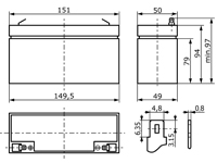 AGM06C-0012 Abmessungen