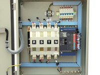 Startautomatik bei Netzausfall (ATS-Einheit), ATS-Y1-400A, Detail offen