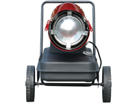 Rotek Heizkanone Öl-Direktheizer 30 kW 230V, HO-30-230, Frontansicht