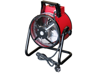 Rotek 3kW Rundheizlüfter - Hinteransicht