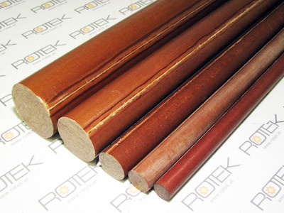 40 mm Phenol Baumwoll Hartgewebe Verbundwerkstoffstab HGW 2088 (PFCC)