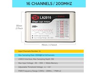 USB Logic Analyzer 16 Kanal 200MHz LA2016