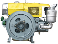 Rotek - wassergekühlter 1-Zylinder 4-Takt Dieselmotor mit 16,17 kW