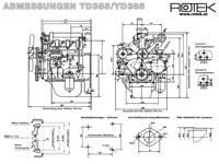 TD385 - Abmessungen