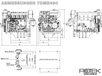 TDME490 - Masszeichnung