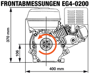 EG4-0200-V1 Abmessung Front