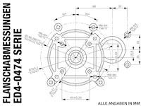 ED4-0474-5 Flanschabmessungen