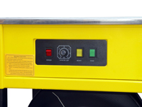 Halbautomatische Umreifungsmaschine für Paket mit 1 AC Motor, PM-STR-SA-A, Bedienpanel