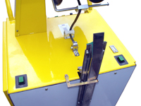 Halbautomatische Umreifungsmaschine für Paletten mit 1 AC Motor, PM-STR-PAL-A, Detail Lanze