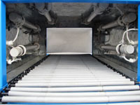 Schrumpftunnel für ein Produktgröße von 250 x 150 mm, PM-ST-B250, innen