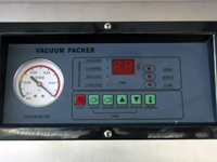 Vakuumierversiegelungsgerät mit Sackverschluss ohne Kammer, PM-VC-600-F, Panel Detail