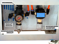 Vakuumierversiegelungsgerät mit Sackverschluss ohne Kammer, PM-VC-600-F, Wasserabscheider