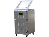 Vakuumiergerät Standgerät mit 200 mm Kammertiefe und Begasung, PM-VC-400-200-IG, Rückansicht