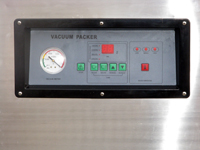 Vakuumiergerät Standgerät mit 200 mm Kammertiefe und Begasung, PM-VC-400-200-IG, Panel Detail