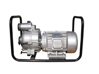 Kreiselpumpe mit Aluminium Pumpenkörper und Elektromotor mit 800l/min Fördermenge,  Front
