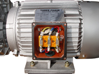 Anschluss Kreiselpumpe mit Aluminium Pumpenkörper und Elektromotor mit 800l/min Fördermenge
