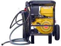 Hochdruckreiniger mit Dieselmotor und 190 bar Maximaldruck, HPWD4-190-600-EBW, Rückseite