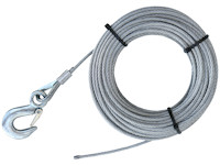 Konsolen-Seilwinde HW-A-0800 mit 20m langem Drahtseil - D5mm (7x19)