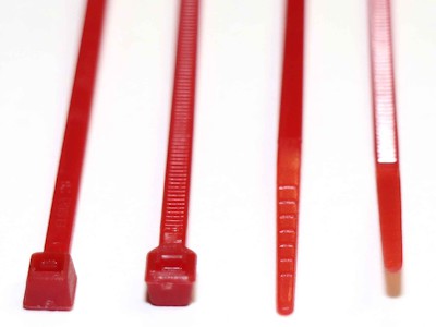 Kabelbinder rot 100x2,5