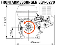 Rotek EG4-0270 - Frontabmessungen
