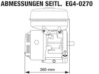 Rotek EG4-0270 - Seitliche Abmessungen