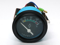 Wassertemperaturanzeige Einbauinstrument 12V 40-120°C beleuchtet