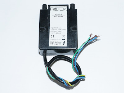 Zündtrafo Ersatztype Danfoss EBI0582F0030 15kV 20mA 33% ED