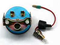 Öldruckanzeige 0-8 Bar 24V beleuchtet