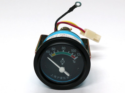Wassertemperaturanzeige Einbauinstrument 24V 40-120°C beleuchtet