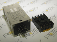 Zeitrelais / Timerrelais AH5B 3 Sekunden 230 V AC