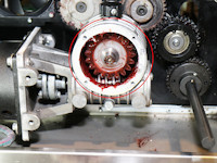 Rotek PM-FS-CONT Continuouse Sealer, Schneckenrad für Winkelgetriebe