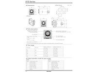 Zeitrelais / Timerrelais ATS8-41 0.1 Sekunden bis 10 Stunden,  100-240 VAC, 24-240VDC