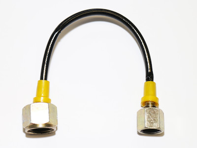 Hydraulikleitung Adapterleitung Manometer Adapter 270mm, M20x1.5 auf M16x1.5 Anschlüsse